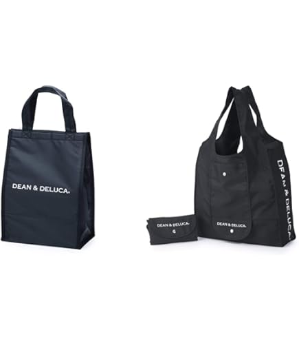 Amazon｜DEAN&DELUCA クーラーバッグ ブラックL 保冷バッグ